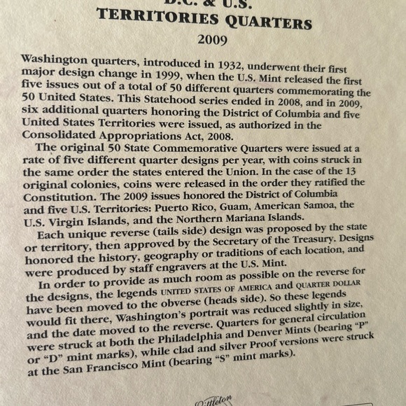 State Quarter Collection Set - Picture 3 of 5